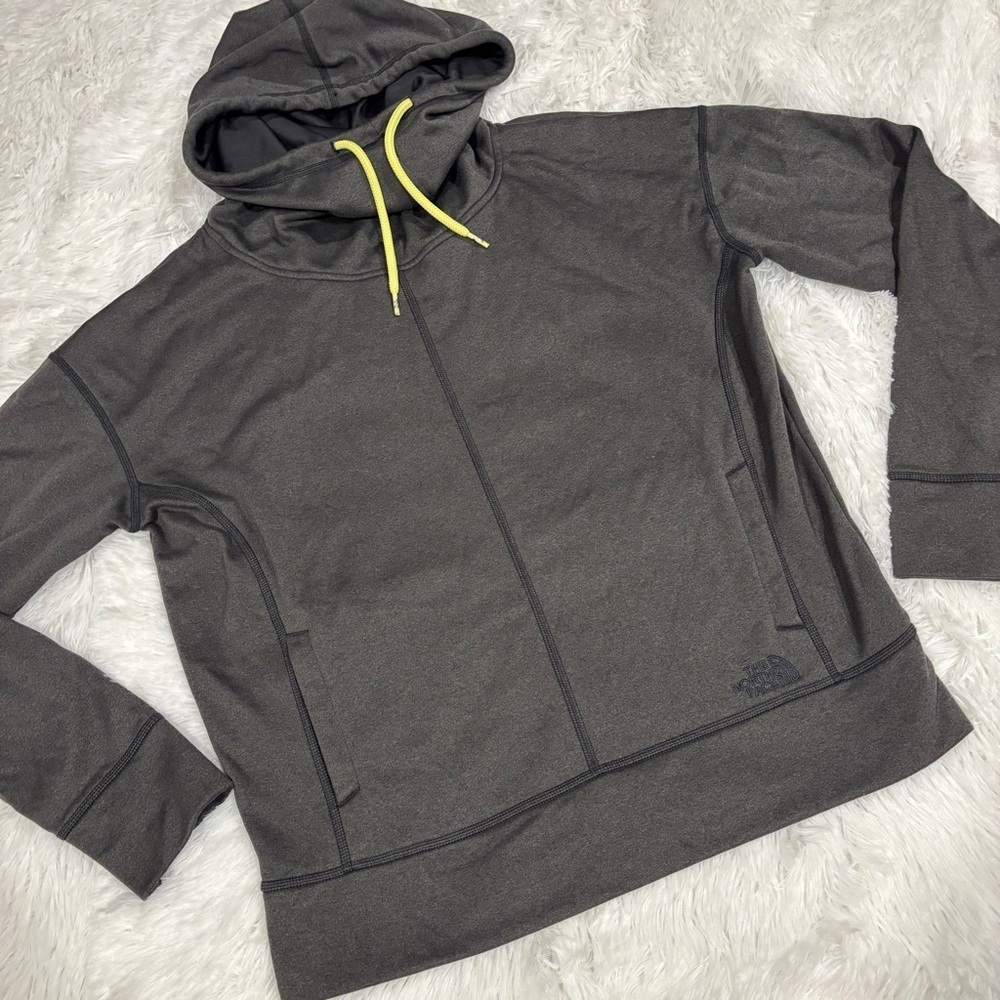 The North Face Women's Lanna Pullover Hoodie Mock Cowl Neck Gray Size Large